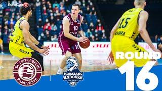 Gagic, Orelik lead Lietkabelis to 8th win! | Round 16, Highlights | 7DAYS EuroCup