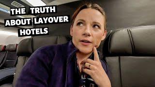 The Truth About Flight Attendant Hotels // Flight Attendant Vlog // Flight Attendant Layover