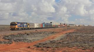 Australian Trains Across the Outback | Trans Australian Railway