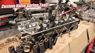 Head Work On The Wagon Motor! (Swapping Valve Springs)