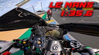 Canepa OnBoard at Le Mans 2023 | 1:35.6 Yamaha R1