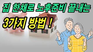 집 한채로 노후준비 끝내는 3가지 방법! / 도시개발연구소 김학주 이상수 / 대단한부동산꼰대들