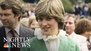 Princess Diana’s Dresses On Display At Kensington Palace | NBC Nightly News