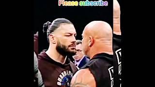 Roman reigns vs Goldberg (Roman reigns attitude) #wwe #romanreigns #wrestling #shots #trending #gym