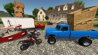 Delivering Games and ATVs for Millionaire | Farming Simulator 25