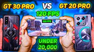 Infinix Gt 30 Pro Vs Infinix Gt 20 Pro 120 FPS in Pubg Bgmi | Best Phone Under 20000 | Infinix