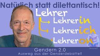 Der Ausweg aus der Debatte um Gendersprache? Gendern 2.0