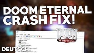 Doom Eternal: CRASH/STÜRZT ab BEHEBEN! | Problemlösung | Crash fix Deutsch | 2024