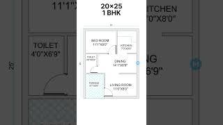 20x25 home plan design