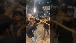 3 Chhote bacche ka Lathi khel ️ #muharram #2024 #darbhanga #viralshorts #islam #zindabad