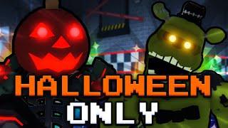 I Used HALLOWEEN UNITS ONLY In Five Nights TD..