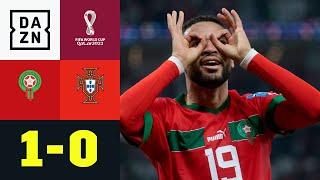 Marokko schreibt Geschichte! Das Märchen geht weiter: Marokko - Portugal 1:0 | WM 2022 | DAZN