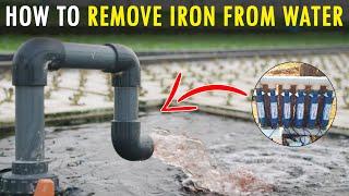 How to Remove Iron from Water | How to Convert Hard water to Soft water