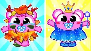 Princess Song | Sibling Play With Toys | Funny Songs For Baby & Nursery Rhymes by Toddler Zoo