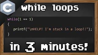 C while loops ️