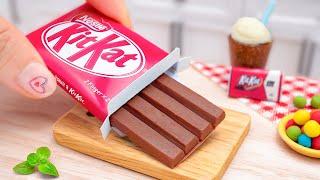 Sweet Miniature Chocolate KITKAT Cake Decorating Tutorial - Easy Mini Yummy Cake Recipe Idea