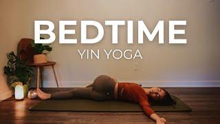 Relaxing bedtime yoga | 20 minute yin-inspired yoga flow for stress and anxiety