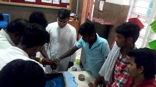 TEXTILE PRINTING work shop at SIGA POLYTECHNIC COLLEGE Kilpauk Chennai