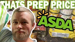 AMAZING UK Prepper Asda Shopping Haul FOR £20