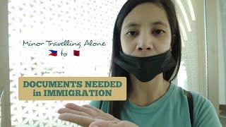 REQUIREMENTS PHILIPPINES TO QATAR | Minor Travelling Alone | BUHAY OFW