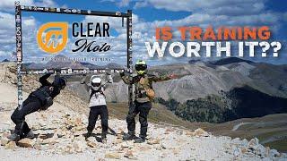 ADV Motorcycle trail training in Colorado