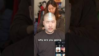 what is she drawing on my neck?