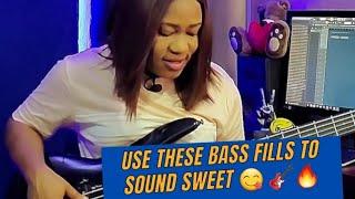 Use these bass fills to sound sweet  