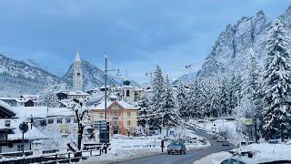 Cortina d’Ampezzo Italy winter