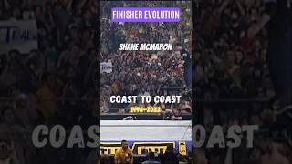 Every FINISHER of Shane Mcmahon ! #shorts #wwe