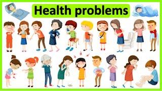 HEALTH PROBLEMS IN ENGLISH    | Improve vocabulary & pronunciation