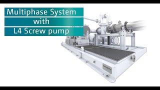 Leistritz Multiphase Pump Skid with L4 screw pump