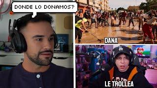 Illojuan Es trolleado por El Rubius y su gran Gesto con los Afectados por el Dana Valencia