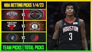 Free Basketball 1/4/23 Picks and Predictions Today NBA Betting Tips and Analysis