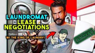 LIVE UNCUT Laundromat lease negotiations W/ @Danny D'Angelo the KING of Laundry