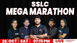 SSLC MEGA MARATHON | MATHS, PHYSICS, GEOGRAPHY, HISTORY | 05 - 10 PM | MS SOLUTIONS