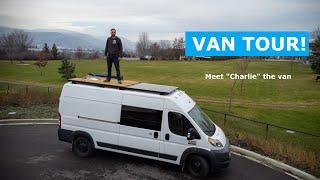 VAN TOUR | Retirees Getaway Camper Van "Charlie"