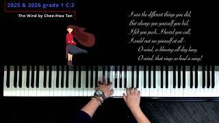 ABRSM Piano 2025 & 2026 Grade 1 C2 - The Wind by Chee-Hwa Tan