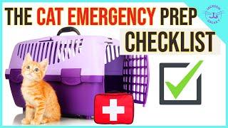 Disaster Preparedness for Cats in Emergencies!