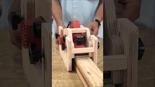 Impressive DIY Handmade Planer ( part 1 ) #shorts #woodworking #trending