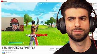 Reacting to Players Eliminating Me in Fortnite...