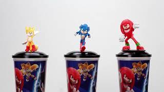 Sonic Cups and Popcorn Bucket | Cineworld Cinemas 