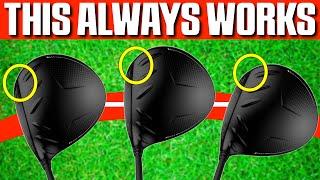 Hit A PERFECTLY STRAIGHT Drive With 1 SIMPLE Tweak! ( Golf Driver Swing Tip)