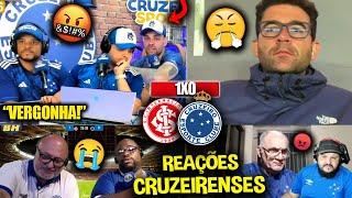 REAÇÕES dos CRUZEIRENSES FURIOSOS com a DERROTA -INTERNACIONAL 1X0 CRUZEIRO [REACT BRASILEIRÃO 2024]