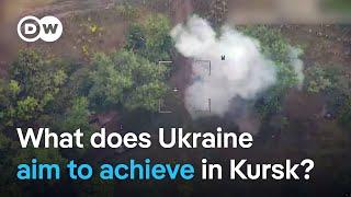 Russia fights to hold back Ukrainian units in the Kursk region| DW News