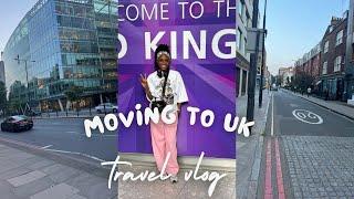 RELOCATION VLOG ;MY NOT SO EMOTIONAL MOVE TO THE UK