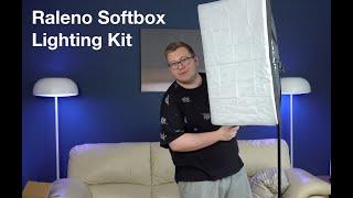 Raleno PS40 Softbox Continuous Lighting Kit | Ideal Continuous Lighting Kit For Beginners