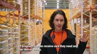 Urgently needed reproductive health supplies arrive in Ukraine