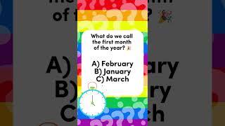 What Do We Call the First Month of the Year? 