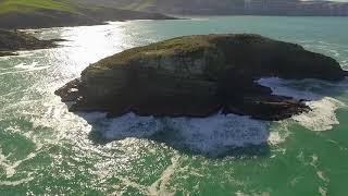 Purakaunui Bay, Catlins, NZ - drone video