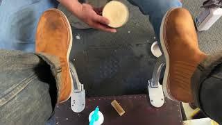 Establo Boots | ANGELO SHOE SHINE ASMR | Lustrada